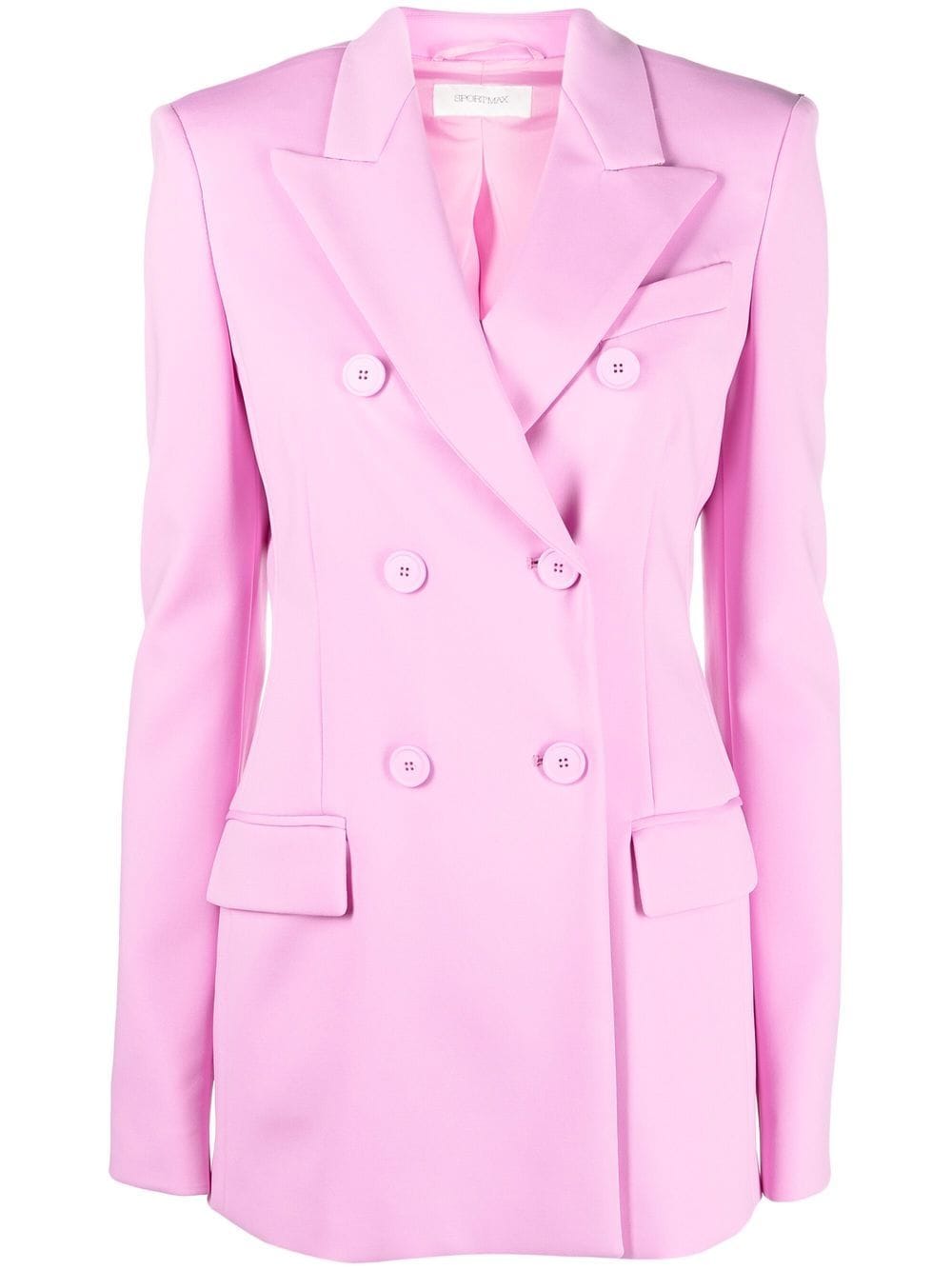 Sportmax Doppelreihiger Blazer - Rosa von Sportmax