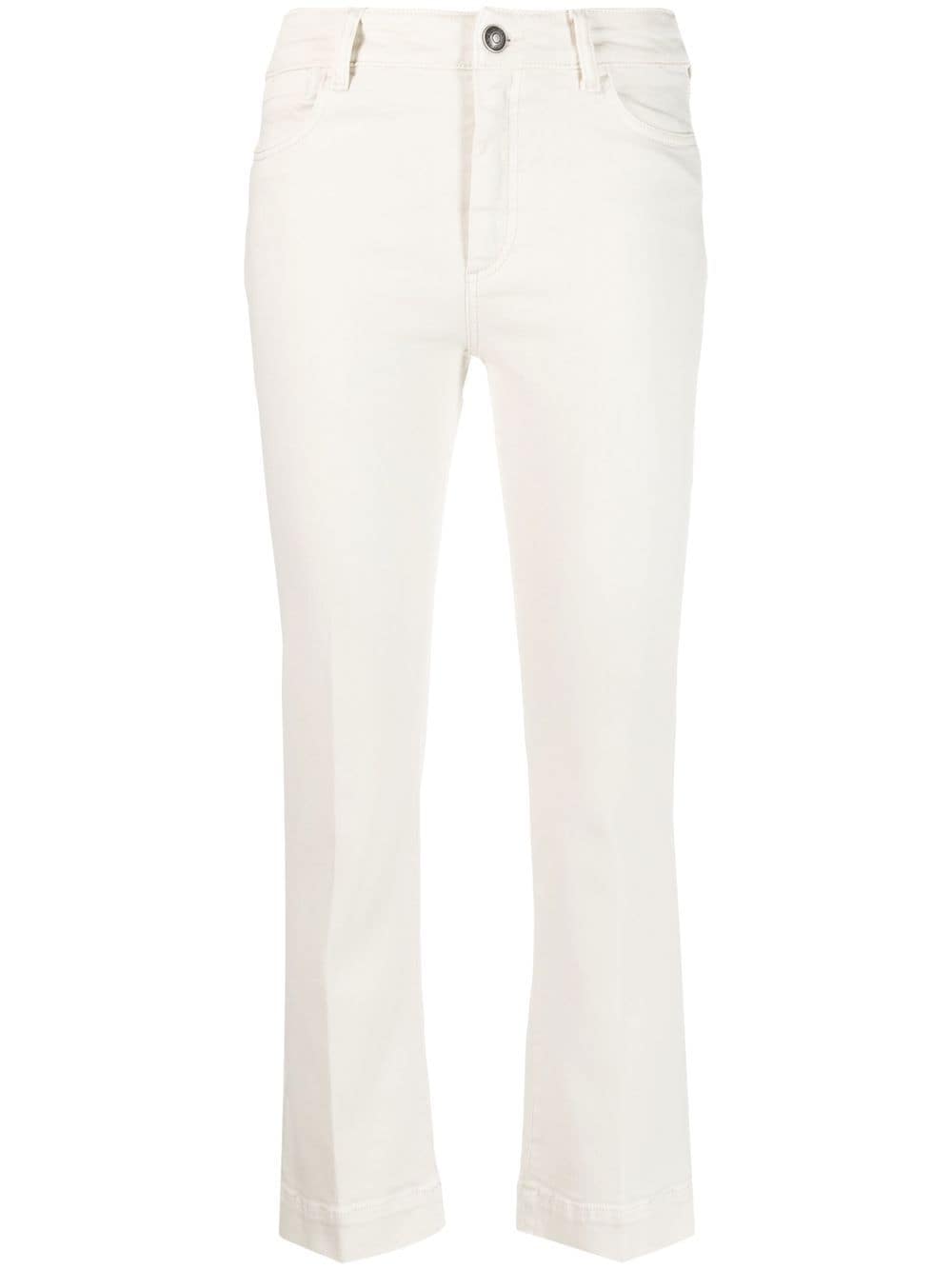 Sportmax Schmale Cropped-Jeans - Nude von Sportmax