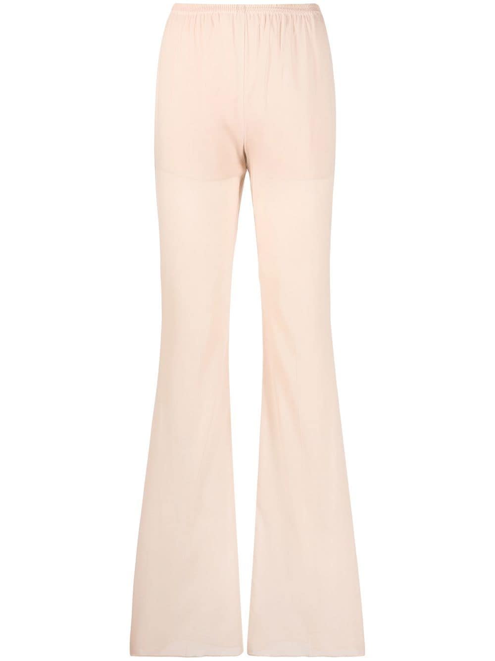 Sportmax Semi-transparente Taillenhose - Nude von Sportmax