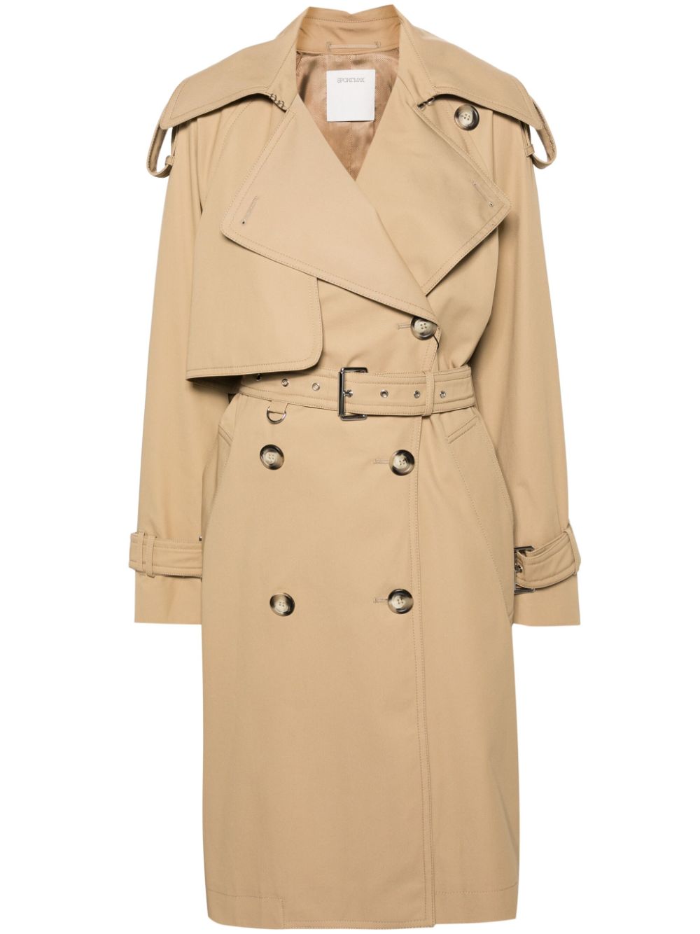 Sportmax Trenchcoat mit Gürtel - Nude von Sportmax