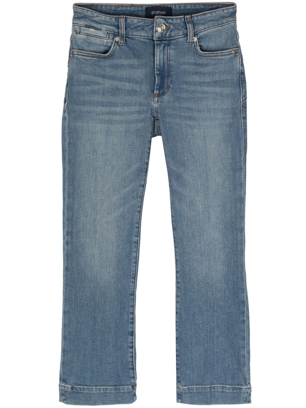 Sportmax Umbria Jeans im Distressed-Look - Blau von Sportmax