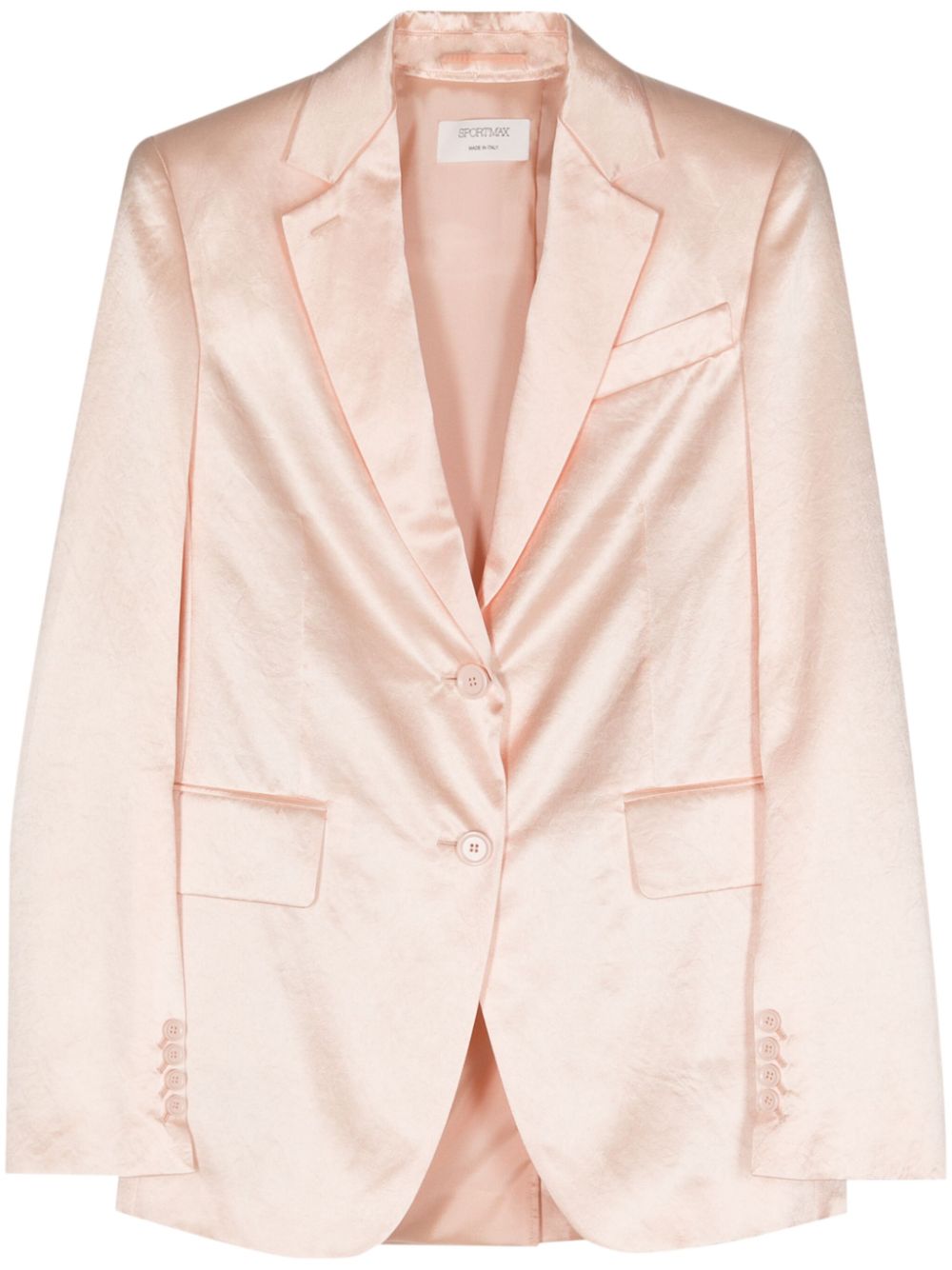 Sportmax Volante Twill-Blazer - Rosa von Sportmax