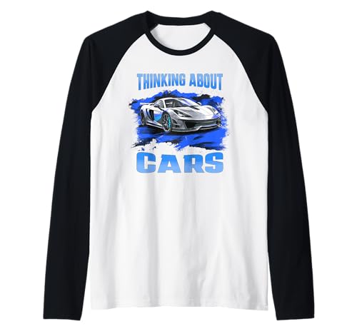 Thinking About Cars Supercar Sportwagen Exotic Concept Boys Raglan von Sports Car Lover Gifts Men Teen Boys