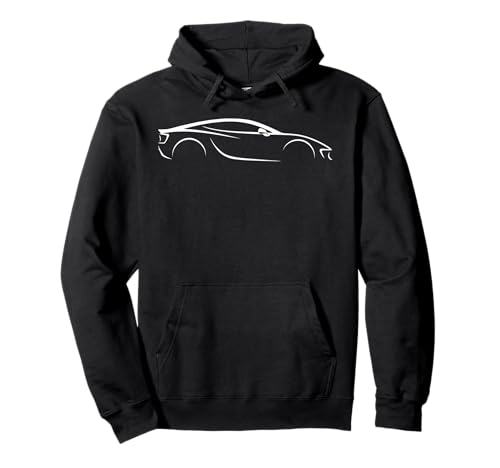 Rennwagen Racer Boy Driver Dad Modern Race Cool Grafik Pullover Hoodie von Sports Car Lover Pit Crew Birthday Gifts