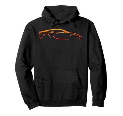 Rennwagen Racer Boy Driver Dad Modern Race Cool Grafik Pullover Hoodie von Sports Car Lover Pit Crew Birthday Gifts