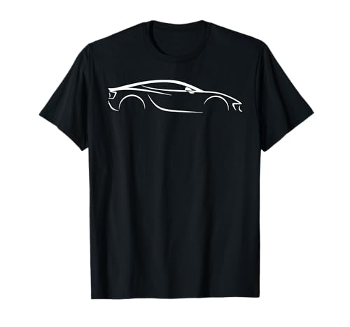 Rennwagen Racer Boy Driver Dad Modern Race Cool Grafik T-Shirt von Sports Car Lover Pit Crew Birthday Gifts