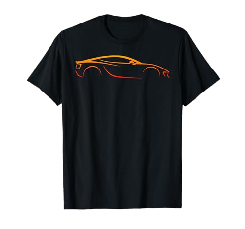 Rennwagen Racer Boy Driver Dad Modern Race Cool Grafik T-Shirt von Sports Car Lover Pit Crew Birthday Gifts