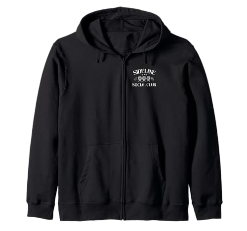 Sideline Social Club Fußball Mama Kapuzenjacke Sideline Social Club Fußball Mama Kapuzenjacke von Sports Moms