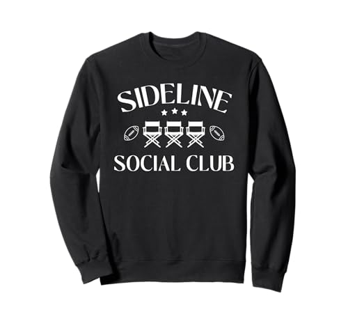 Sideline Social Club Fußball Mama Sweatshirt Sideline Social Club Fußball Mama Sweatshirt von Sports Moms