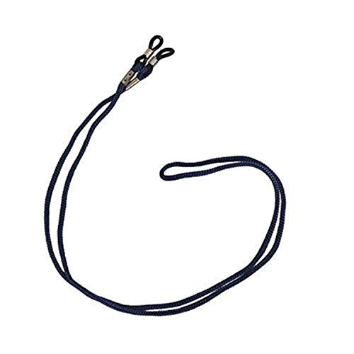 4 x Spec Blau Anti-Rutsch-Nylon-Brillenketten-Umhängeband, Brillenband für Brillen, Brillenketten-Lanyard-Umhängeband, Sonnenbrillen-Umhängebandhalter von SPORTS WORLD VISION