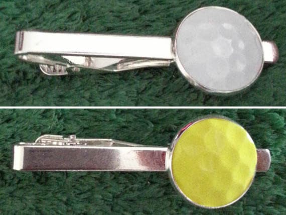 Golf Ball Tie Bar | Tiebar - Krawattenklammer -Tie Tack Handgefertigt Aus Einer Echten Weißen, Gelben Oder Pinken Golfkugel Golf Ball Tie Bar | Tiebar - Krawattenklammer -Tie Tack Handgefertigt Aus Einer Echten Weißen, Gelben Oder Pinken Golfkugel von SportsCufflinks