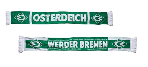 Werder Bremen SV Schal - Erfolge - grün/weiß Fanschal scarf - Plus Lesezeichen I love Bremen Werder Bremen SV Schal - Erfolge - grün/weiß Fanschal scarf - Plus Lesezeichen I love Bremen von Werder Bremen