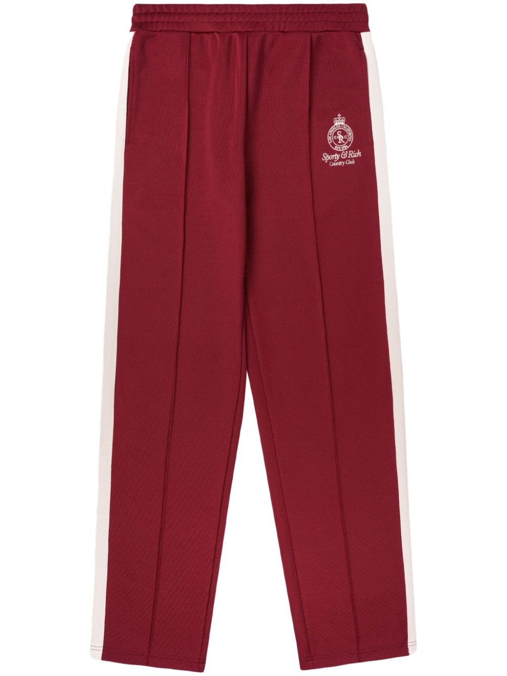 Sporty & Rich Crown Jogginghose - Rot von Sporty & Rich