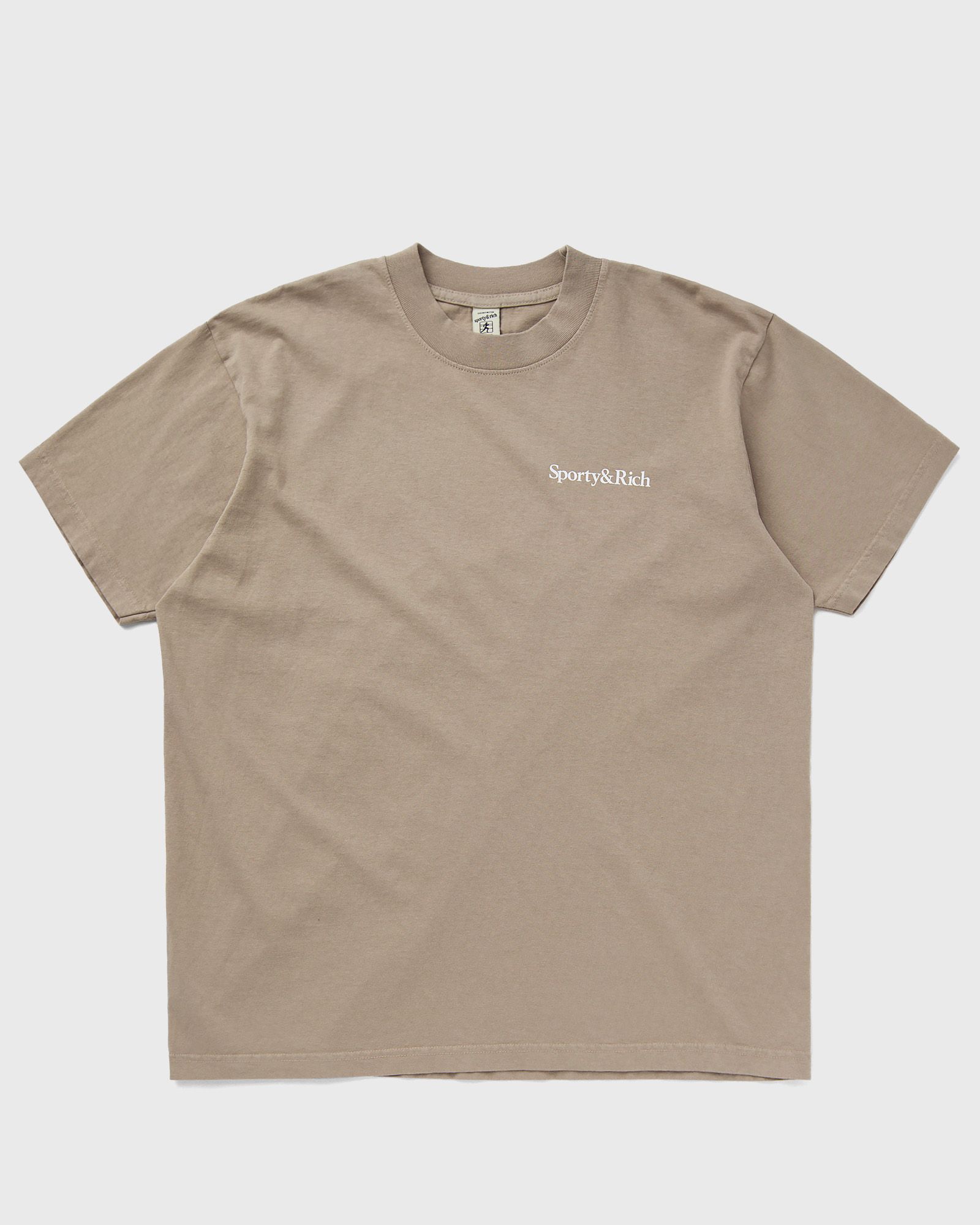 Sporty & Rich Drink More Water T-Shirt men Shortsleeves brown in Größe:XS von Sporty & Rich