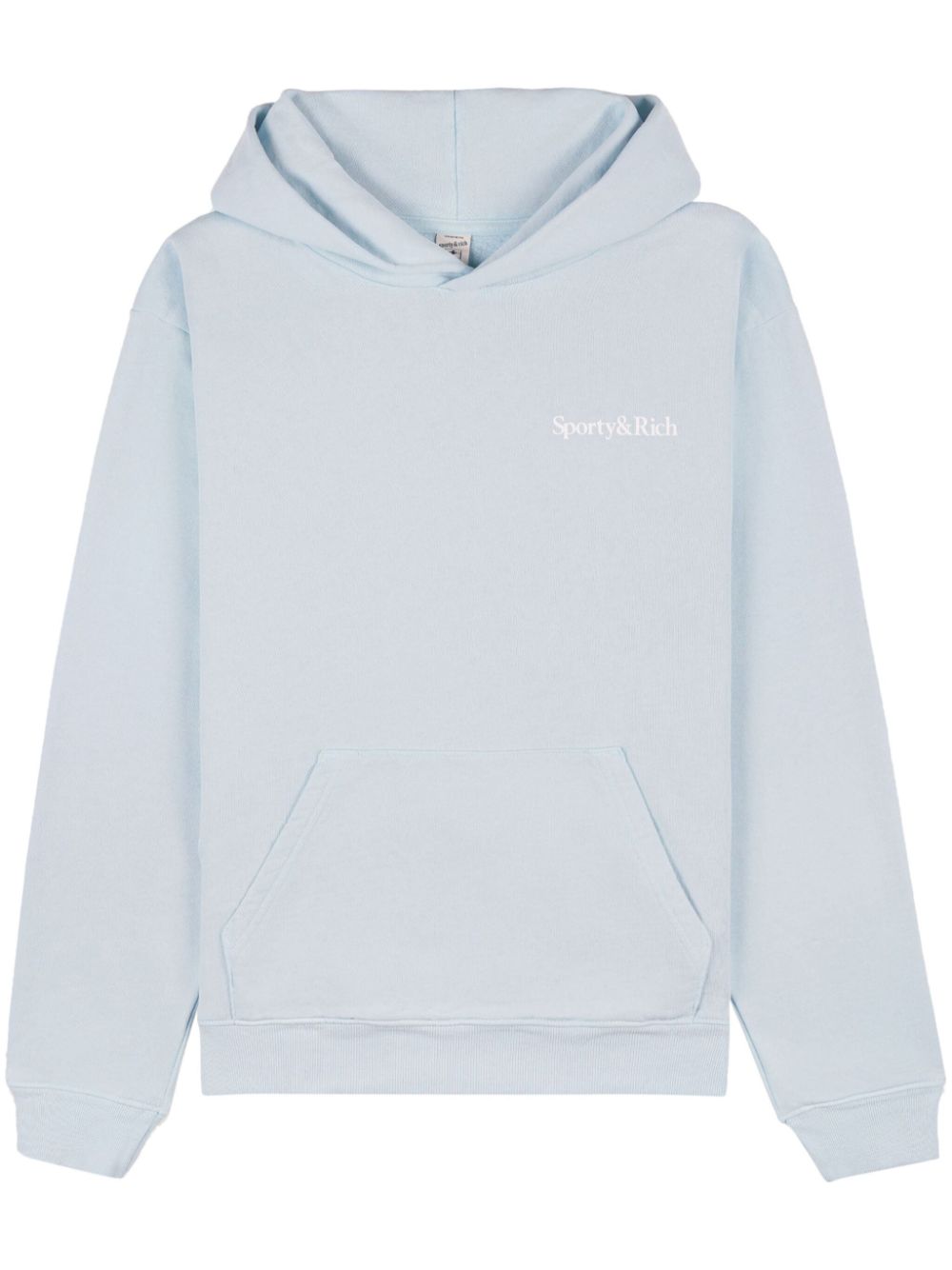 Sporty & Rich Hoodie mit Eat More Veggies-Print - Blau von Sporty & Rich