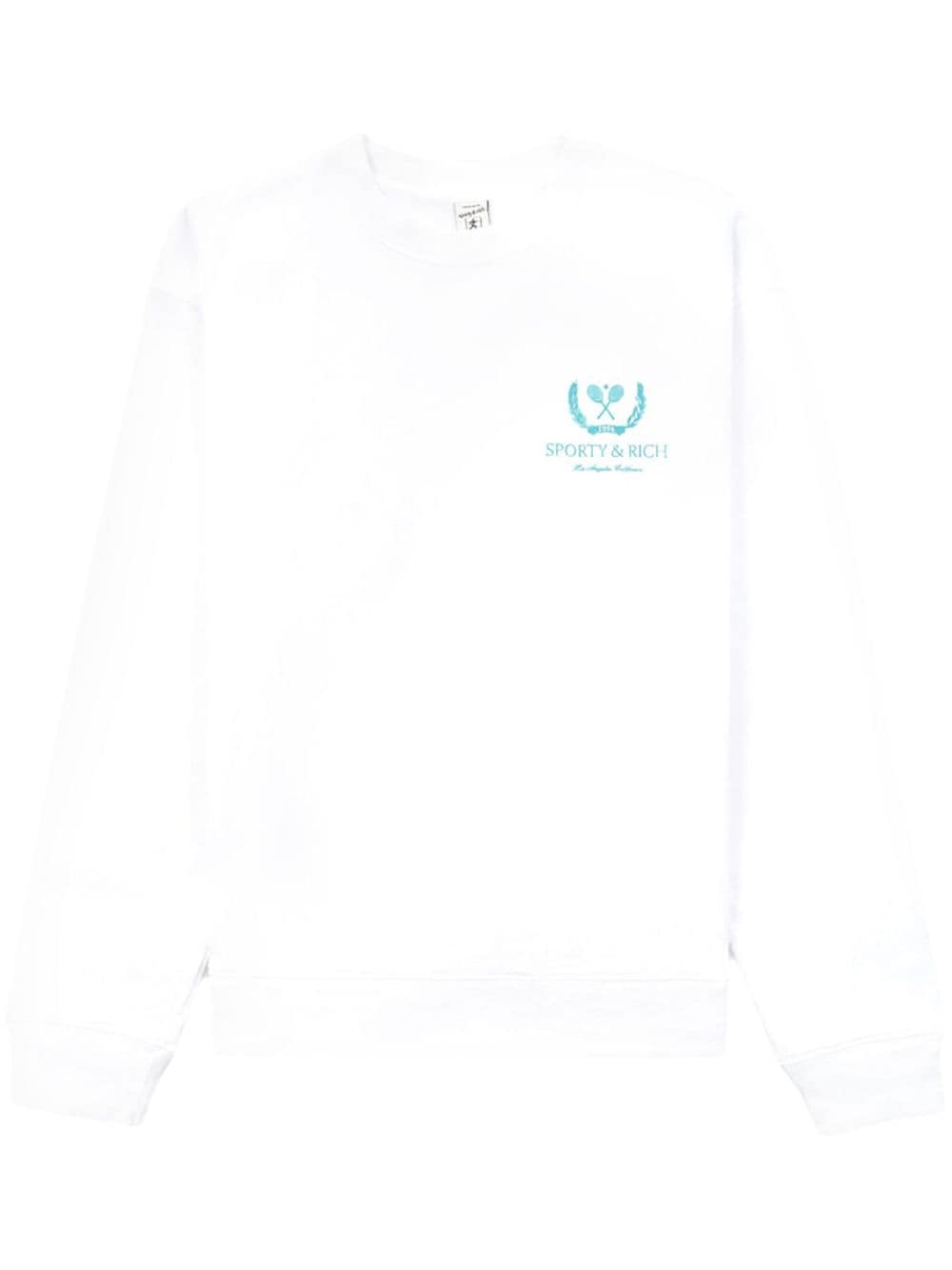 Sporty & Rich Glam Slam Sweatshirt - Weiß von Sporty & Rich