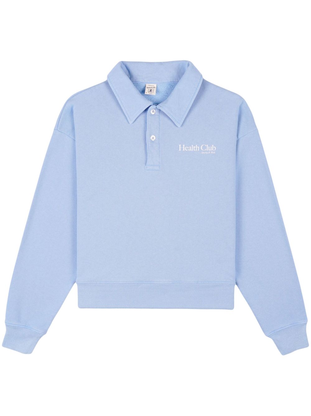 Sporty & Rich Health Club Poloshirt - Blau von Sporty & Rich