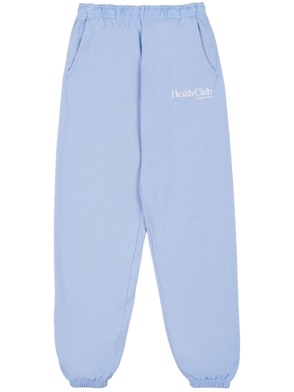 Sporty & Rich Jogginghose mit "Health Club"-Print - Blau von Sporty & Rich