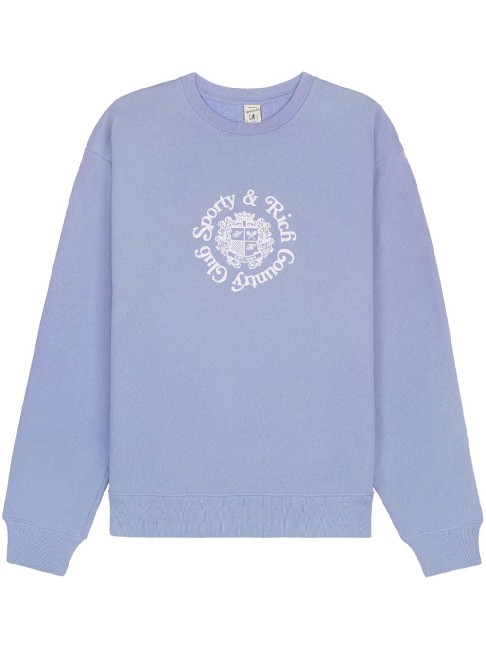 Sporty & Rich Monte Carlo Sweatshirt - Blau von Sporty & Rich