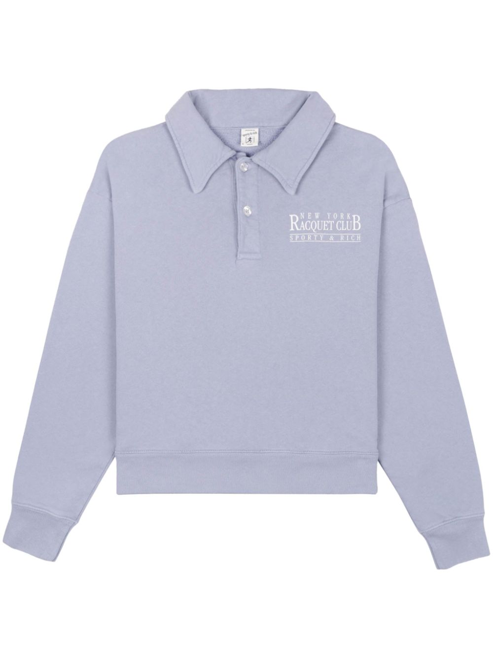 Sporty & Rich NY Racquet Club Poloshirt - Blau von Sporty & Rich