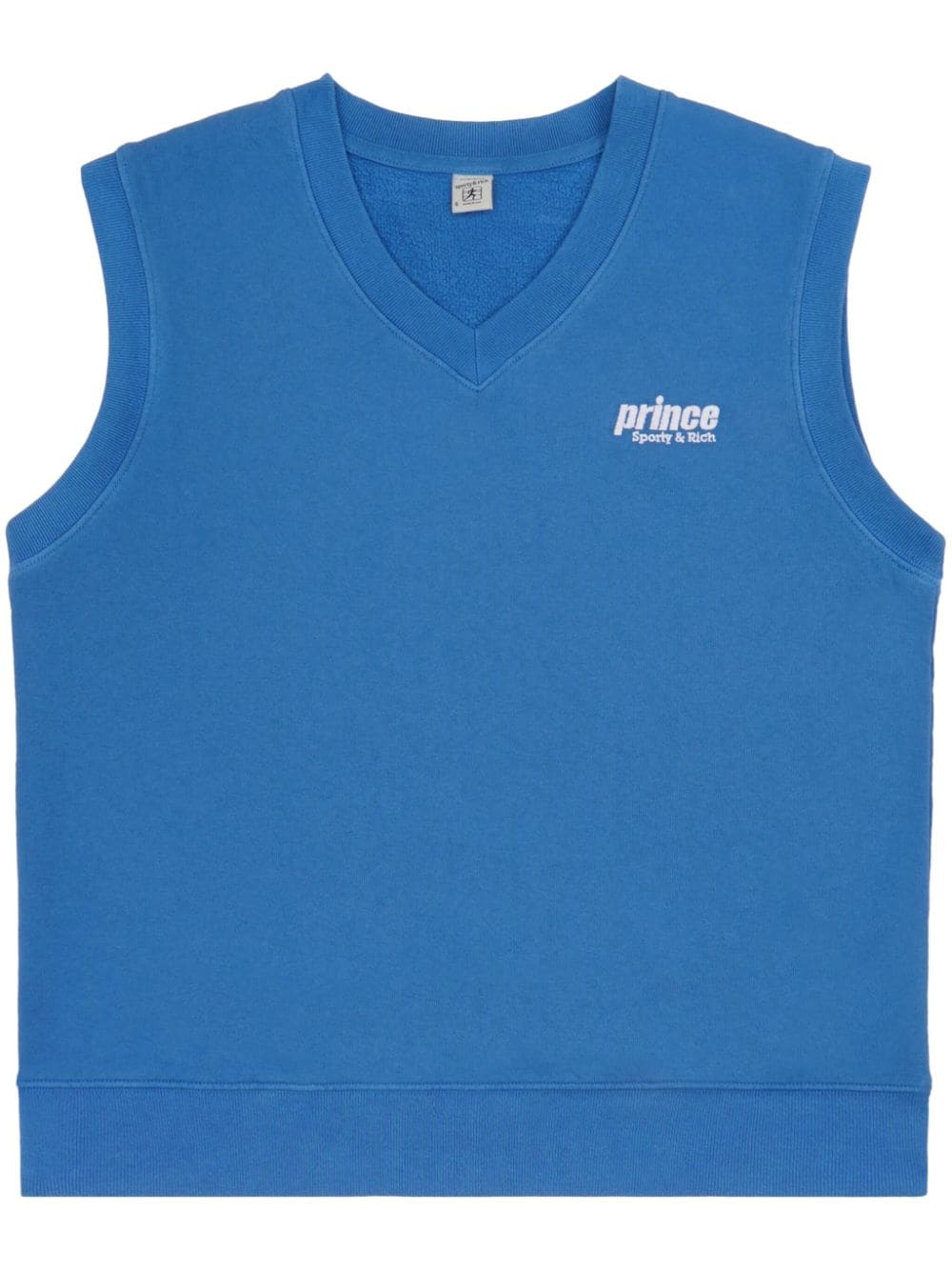 Sporty & Rich Prince Sport Weste - Blau von Sporty & Rich