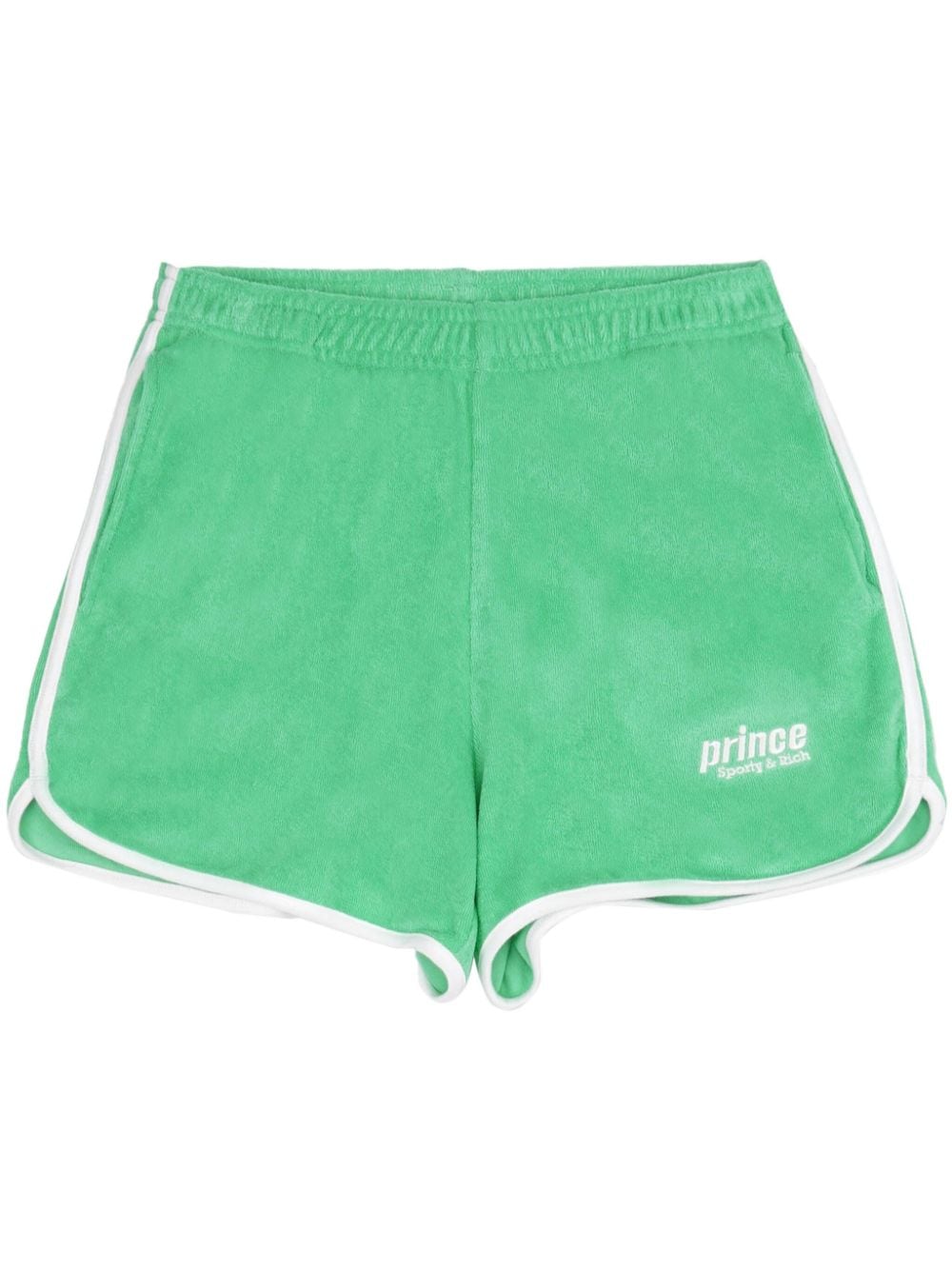 Sporty & Rich Prince Sporty Performance-Shorts - Grün von Sporty & Rich