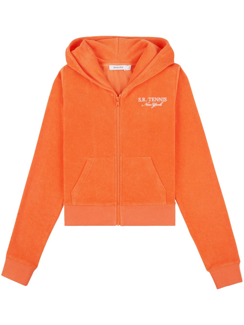 Sporty & Rich Hoodie aus Frottee - Orange von Sporty & Rich