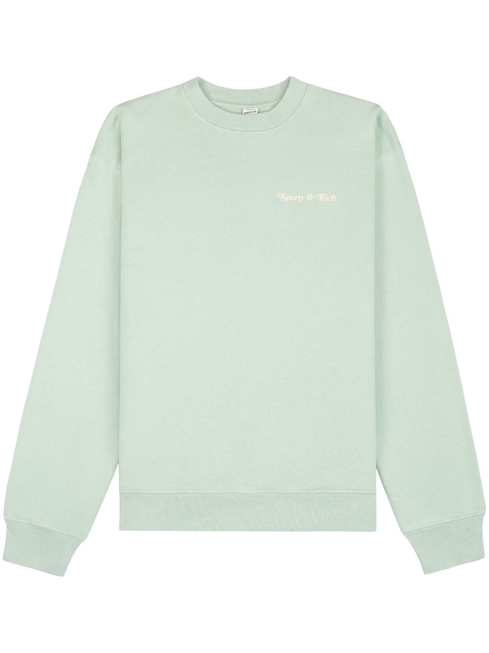 Sporty & Rich Self Love Club Sweatshirt - Grün von Sporty & Rich