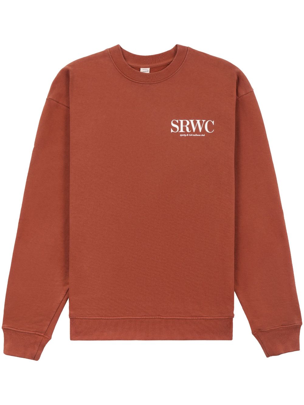 Sporty & Rich Upper East Side Sweatshirt - Braun von Sporty & Rich