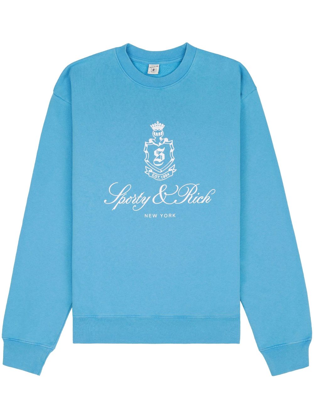 Sporty & Rich Vendome Sweatshirt - Blau von Sporty & Rich