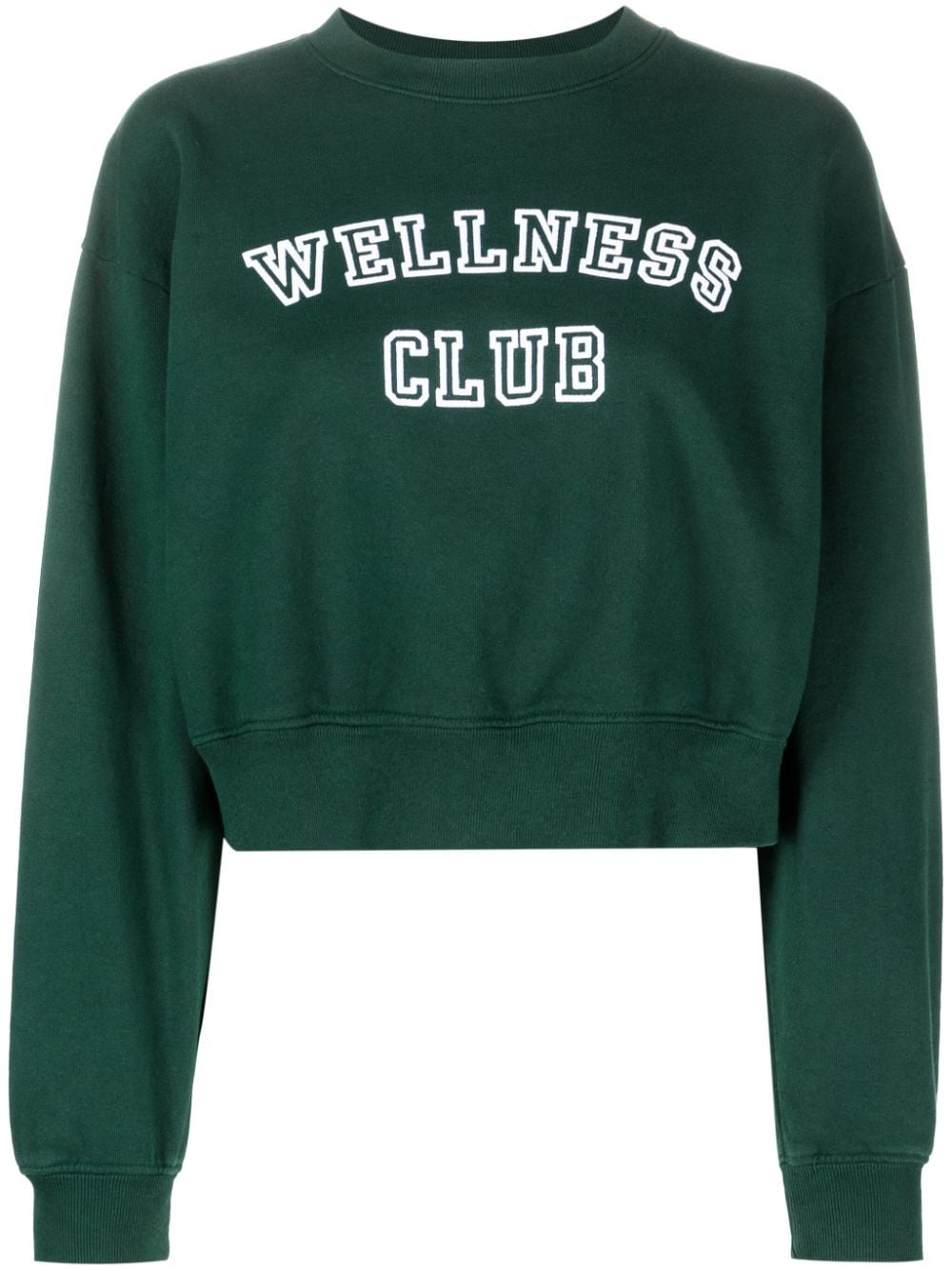 Sporty & Rich Wellness Club Sweatshirt - Grün von Sporty & Rich