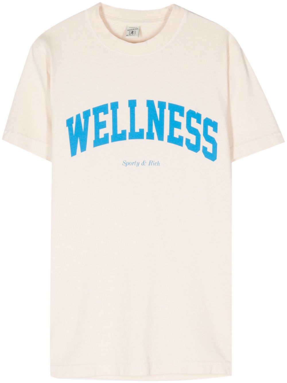 Sporty & Rich Wellness Ivy T-Shirt - Nude von Sporty & Rich