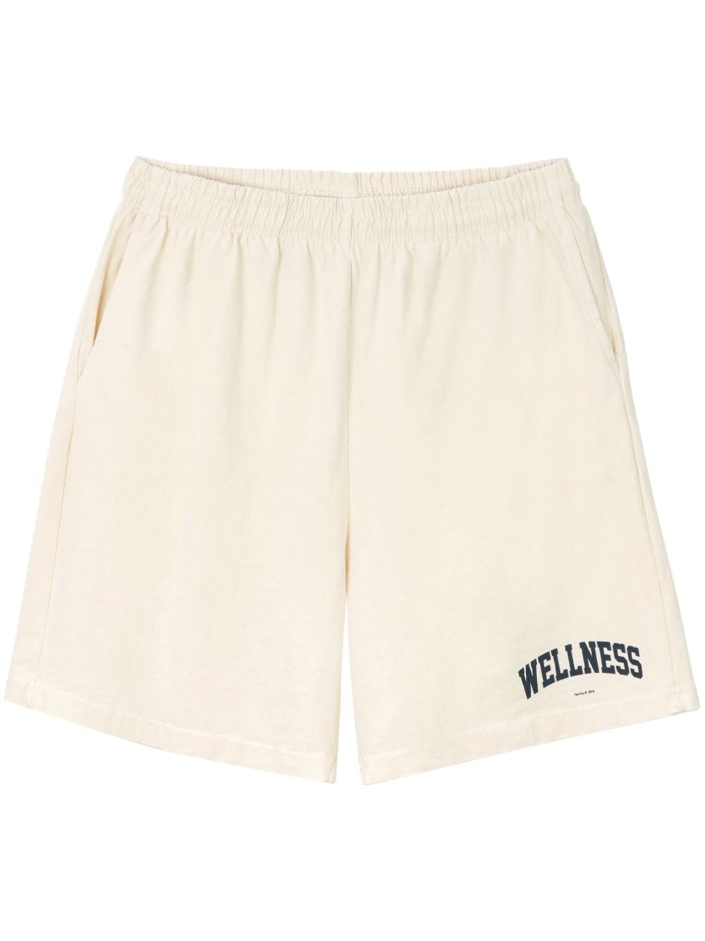 Sporty & Rich Wellness Ivy Shorts - Weiß von Sporty & Rich