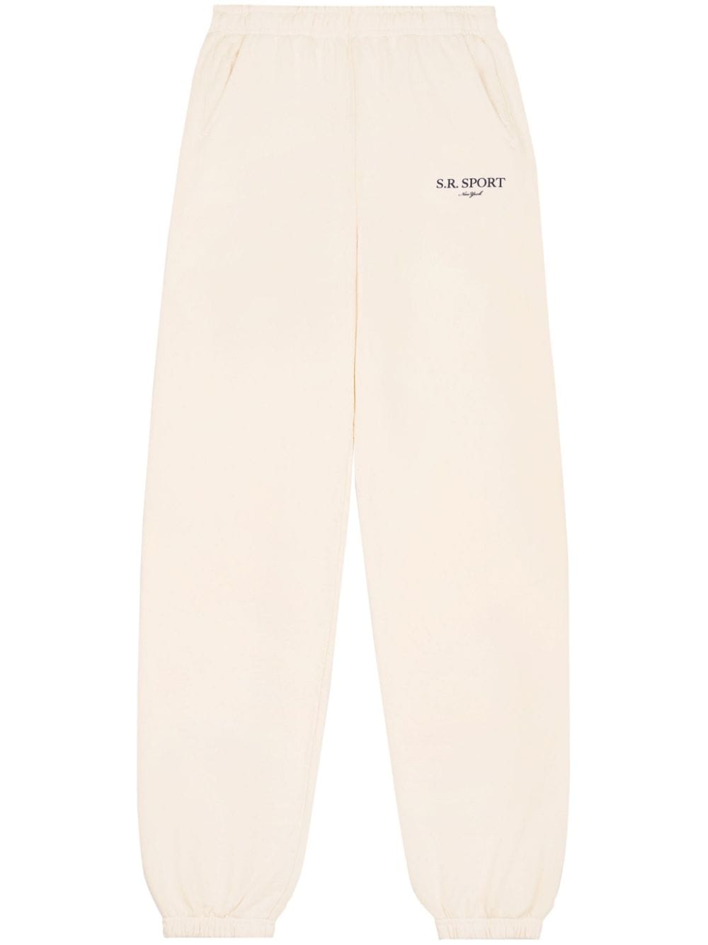 Sporty & Rich Wimbledon Jogginghose - Nude von Sporty & Rich