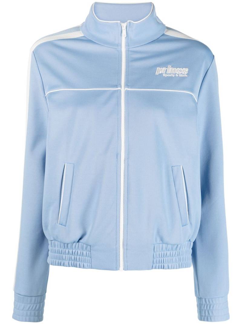 Sporty & Rich Jacke mit Logo - Blau von Sporty & Rich