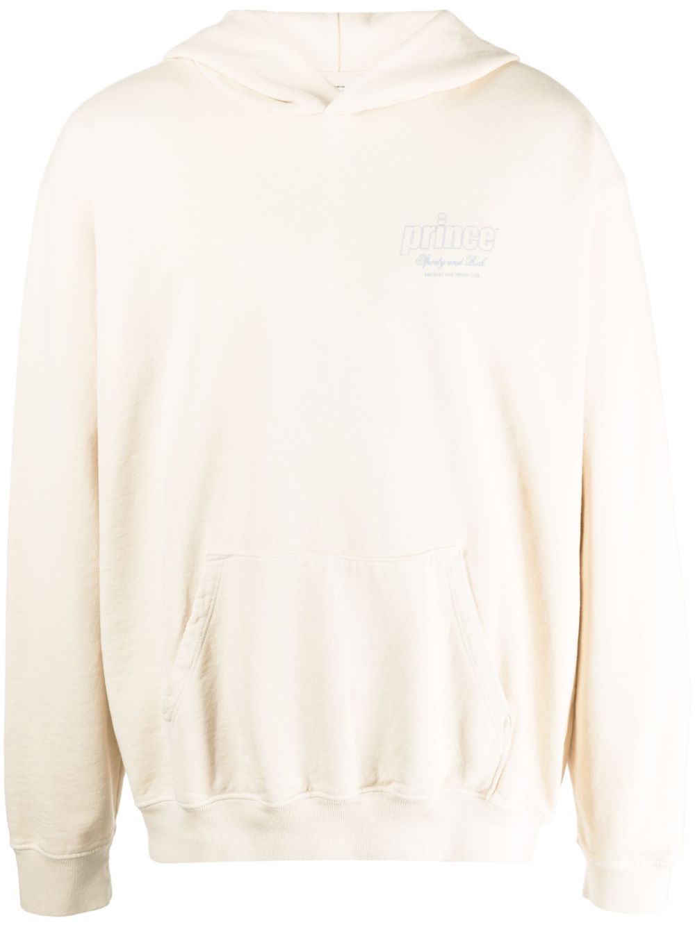 Sporty & Rich Hoodie mit Logo-Print - Nude von Sporty & Rich