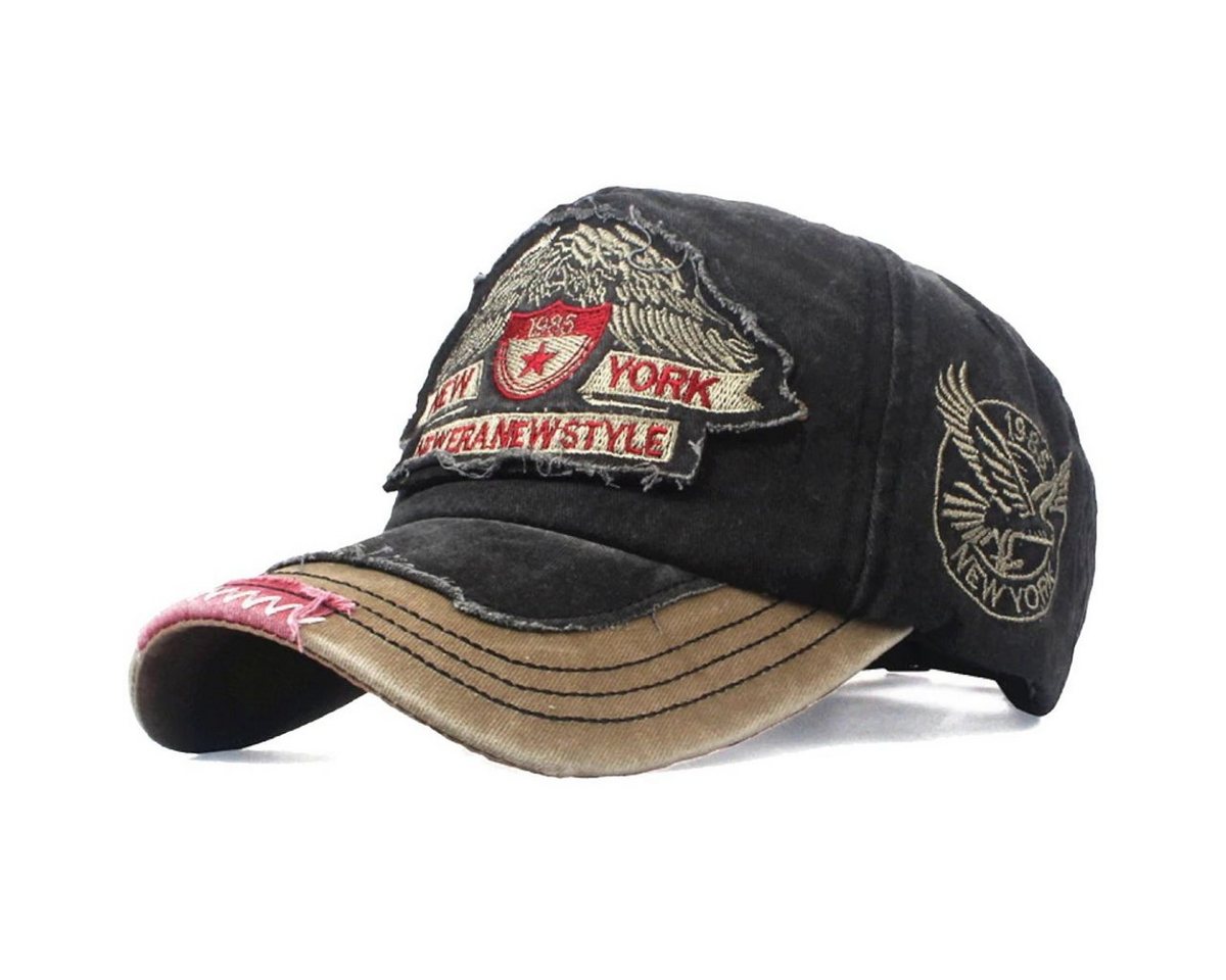 Sporty Baseball Cap Eagle Vintage Style Used Washed Look Retro Kappe Cap mit Belüftungslöchern Sporty Baseball Cap Eagle Vintage Style Used Washed Look Retro Kappe Cap mit Belüftungslöchern von Sporty