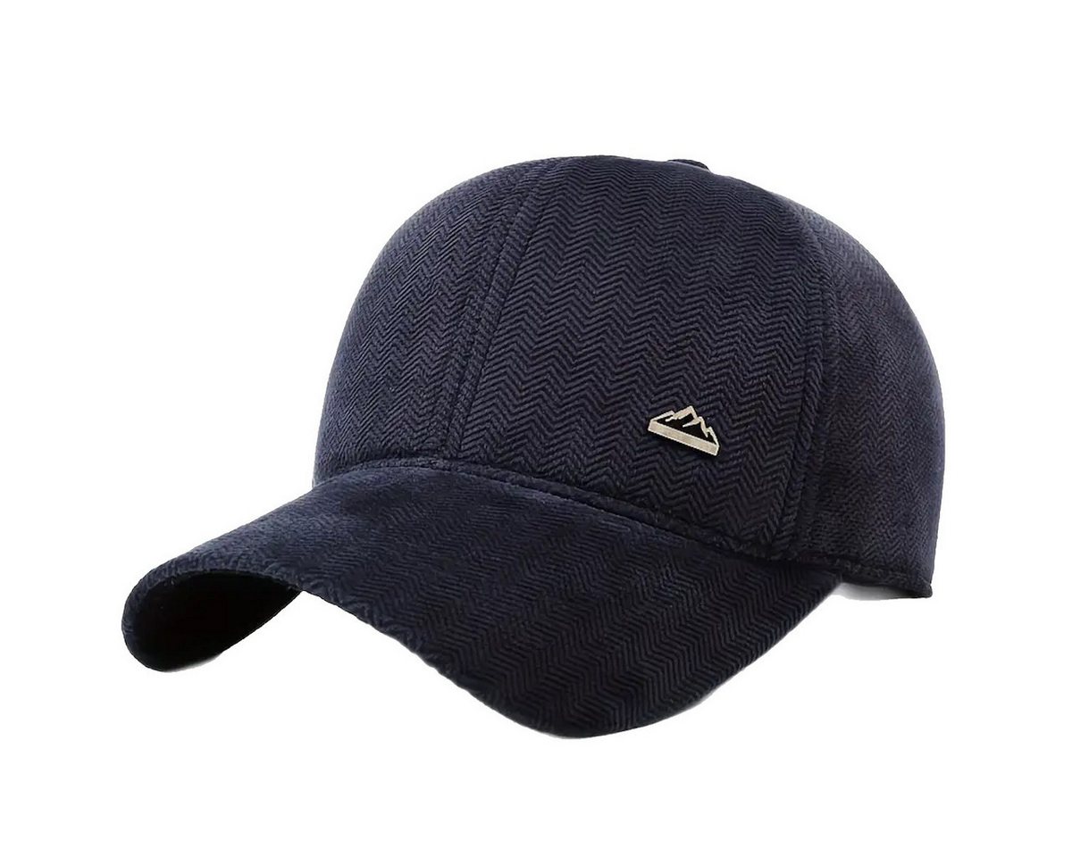 Sporty Baseball Cap Wintercap mit Ohrenklappen Winter Herren Ohrenschutz Baseballcap Cap Ohrenklappen von Sporty
