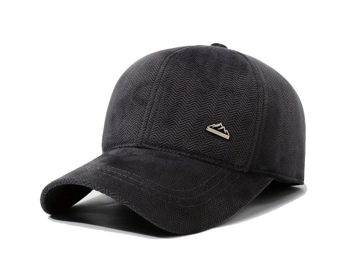 Sporty Baseball Cap Wintercap mit Ohrenklappen Winter Herren Ohrenschutz Baseballcap Cap Ohrenklappen von Sporty