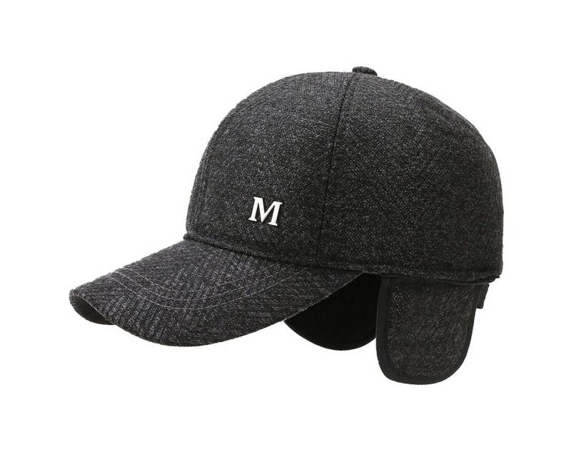 Sporty Baseball Cap Wintercap mit Ohrenklappen Winter Herren Ohrenschutz Baseballcap Cap Ohrenklappen von Sporty