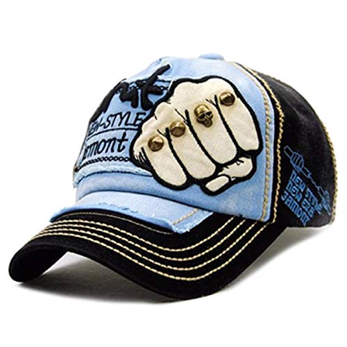 Sporty Baseballcap Fight Distressed Snapback Vintage Used Look Sport Outdoor Kappe Mütze Cap Schirmmütze Basecap verstellbar von Sporty