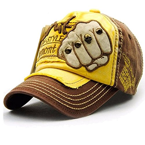 Sporty Baseballcap Fight Distressed Snapback Vintage Used Look Sport Outdoor Kappe Mütze Cap Schirmmütze Basecap verstellbar von Sporty