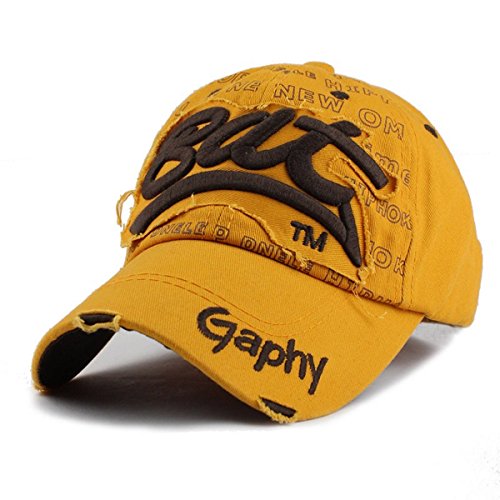 Sporty Herren Baseball Cap Bat Graffiti Orange von Sporty