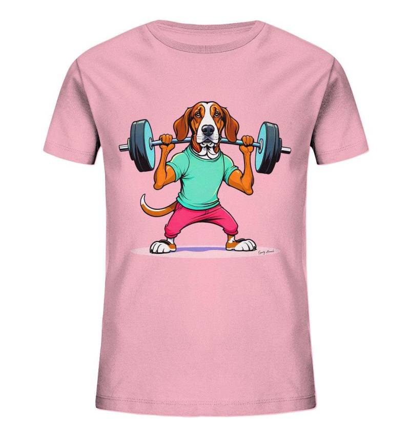 Fitness Dog - Kids Organic Shirt von SportyAnimals