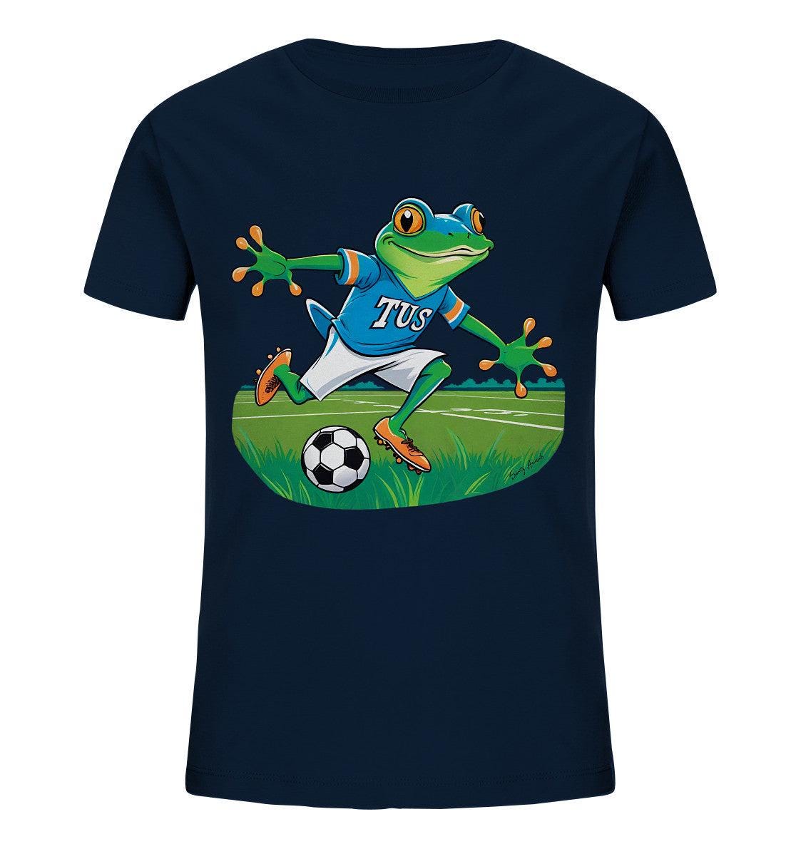Soccer Frog - Kids Organic Shirt von SportyAnimals