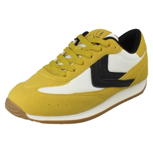 Elle Sport-Sneaker für Damen, Schnürschuhe, Memory-Schaum, gelbe Turnschuhe F7R364, gelb, 37 EU Elle Sport-Sneaker für Damen, Schnürschuhe, Memory-Schaum, gelbe Turnschuhe F7R364, gelb, 37 EU von Spot On