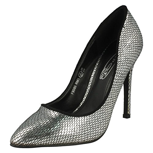 Spot On , Damen Pumps, Silber - silber - Größe: 41.5 von Spot On