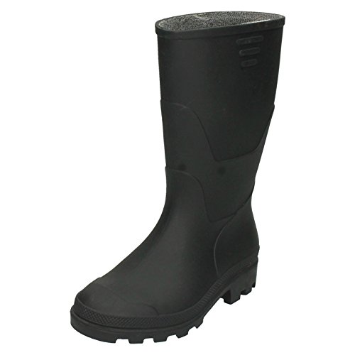 Jungen Spot On Bully Gummistiefel, Schwarz - Schwarz - Größe: 37 EU von Spot on