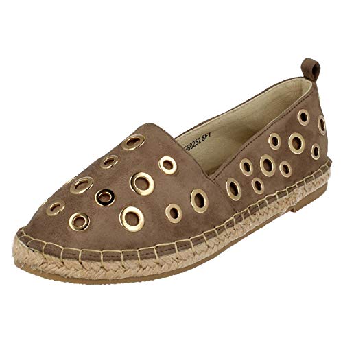 Spot On Damen Casual Espadrilles, Beige - beige - Größe: 38 EU von Spot on