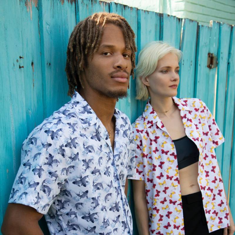 Hawaiihemd - Koy Fisch von SpotMeStudio